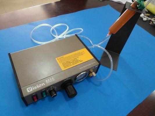 Полуавтоматный распределитель клея macihne dispenisng стикера смолаы 982