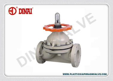 Мембранный клапан PVC PTFE/EPDM для нефти и газ промышленной, эксплуатируемого руководства